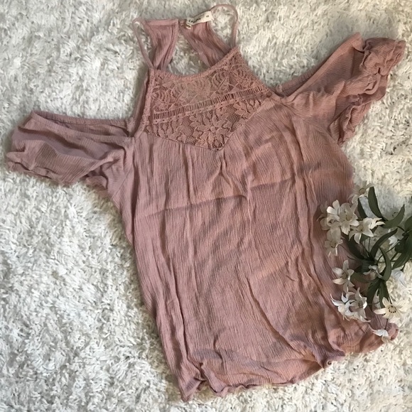 Chloe & Katie Tops - Chloe & Katie Pink Tee